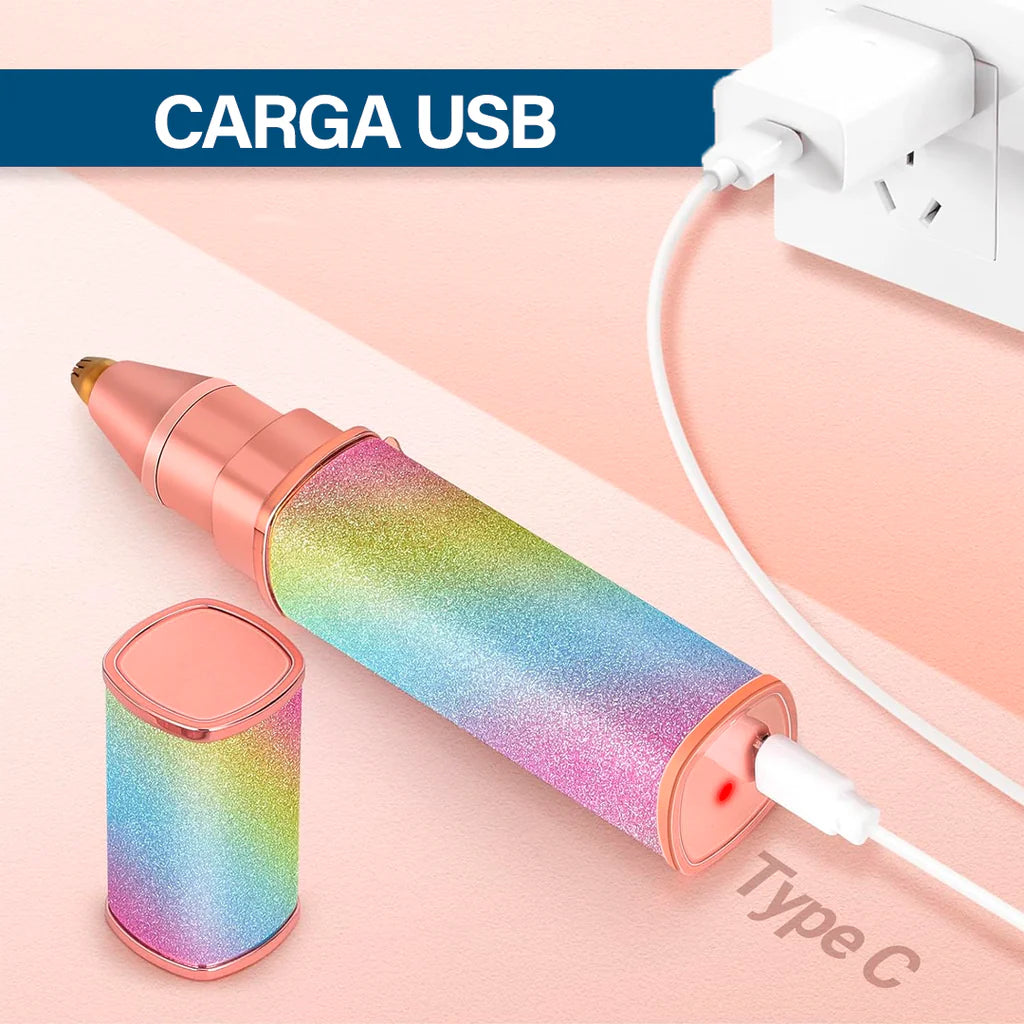 DEPILADORA FACIAL 2 EN 1