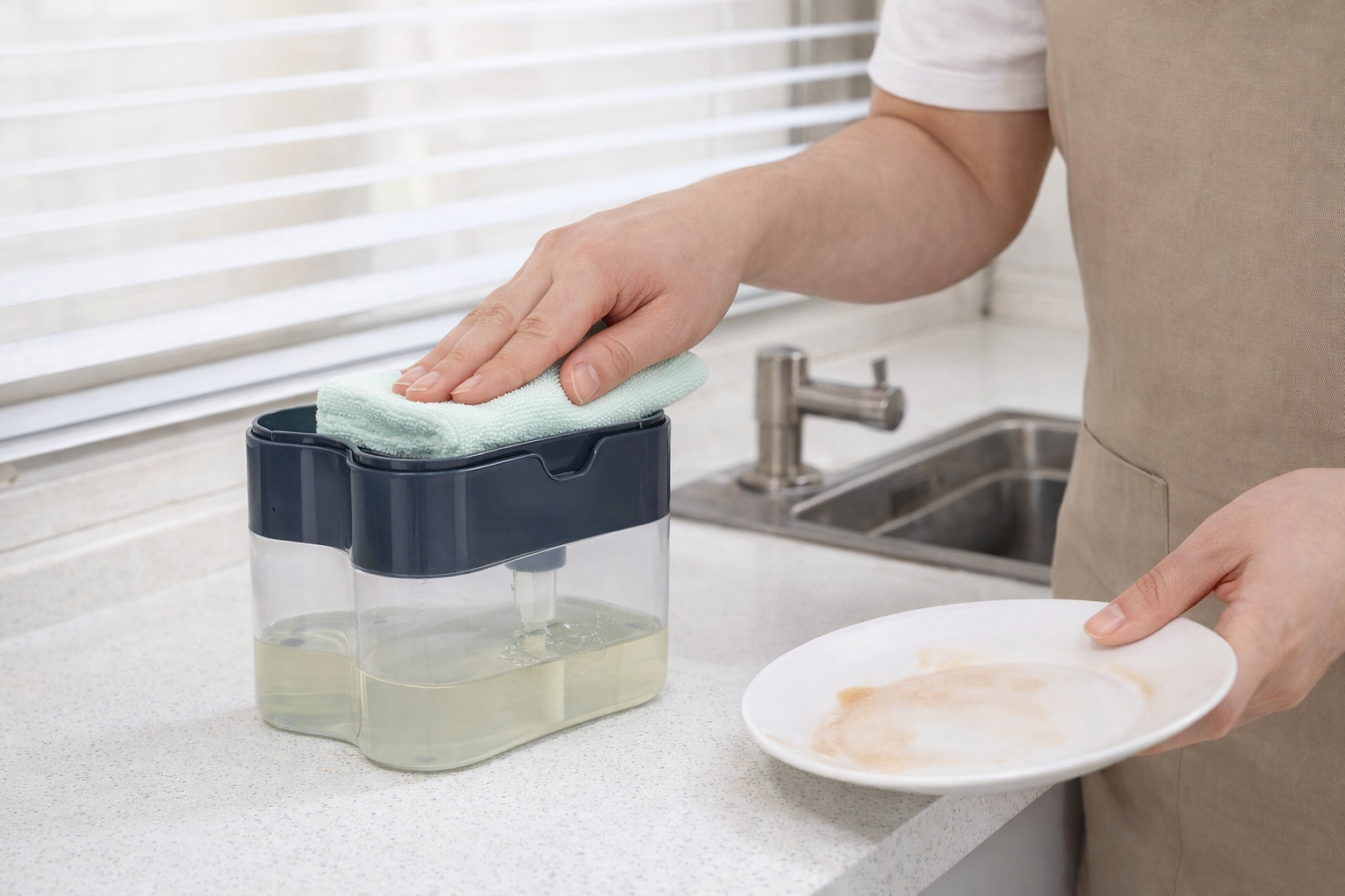 🔥 Dispensador de Detergente con Dosificador Automático + Regalo Sorpresa 🎁