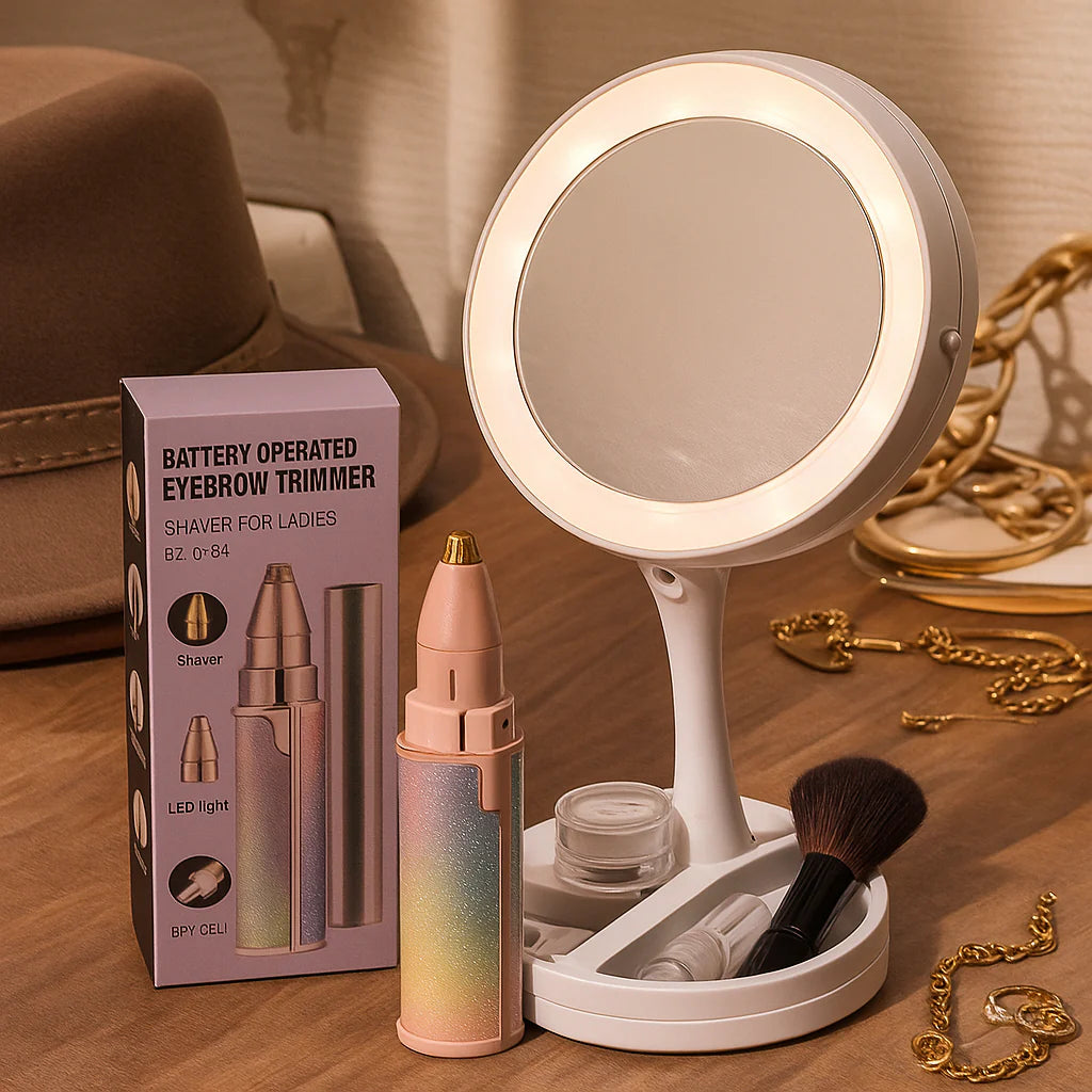 DEPILADORA FACIAL 2 EN 1