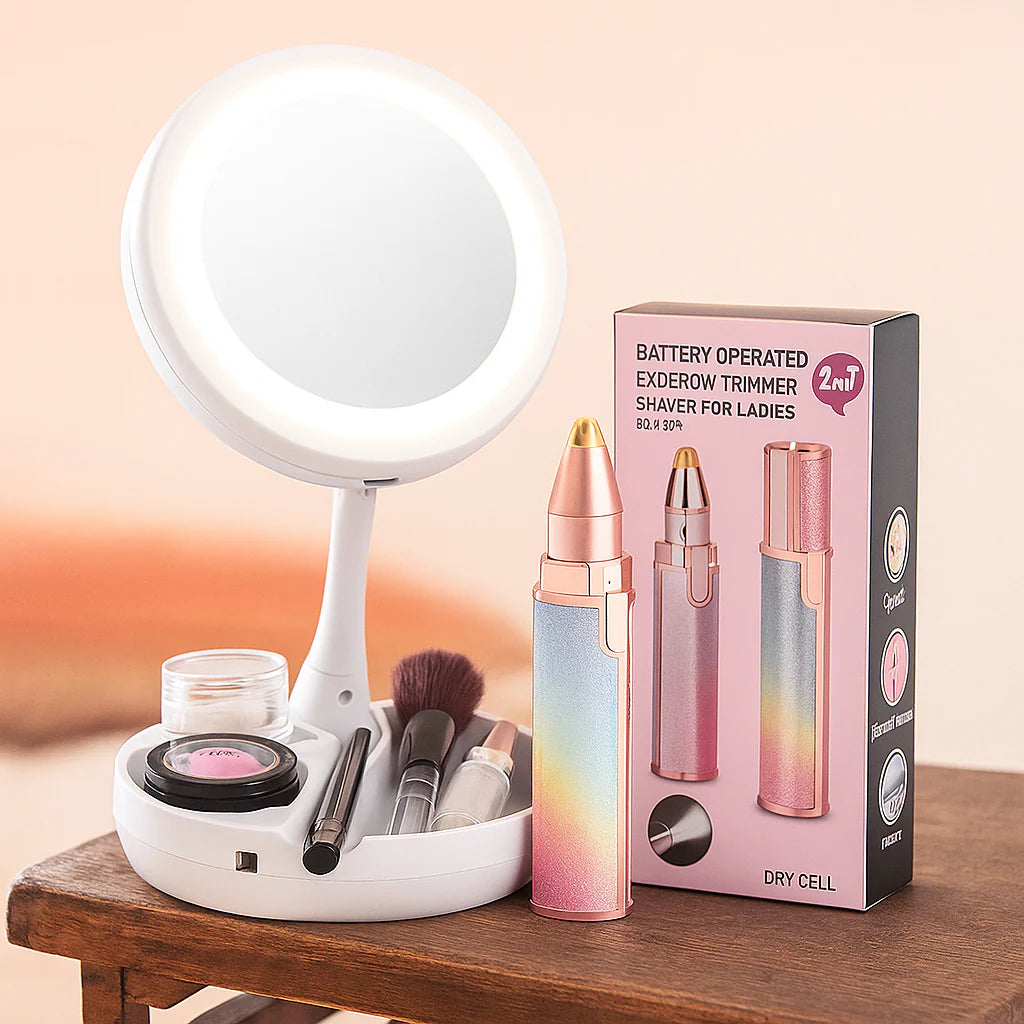 DEPILADORA FACIAL 2 EN 1