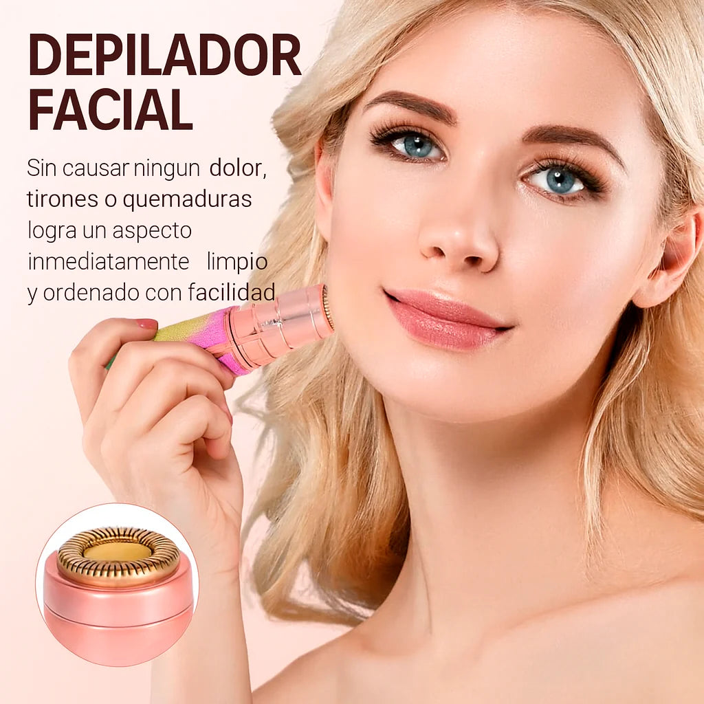 DEPILADORA FACIAL 2 EN 1