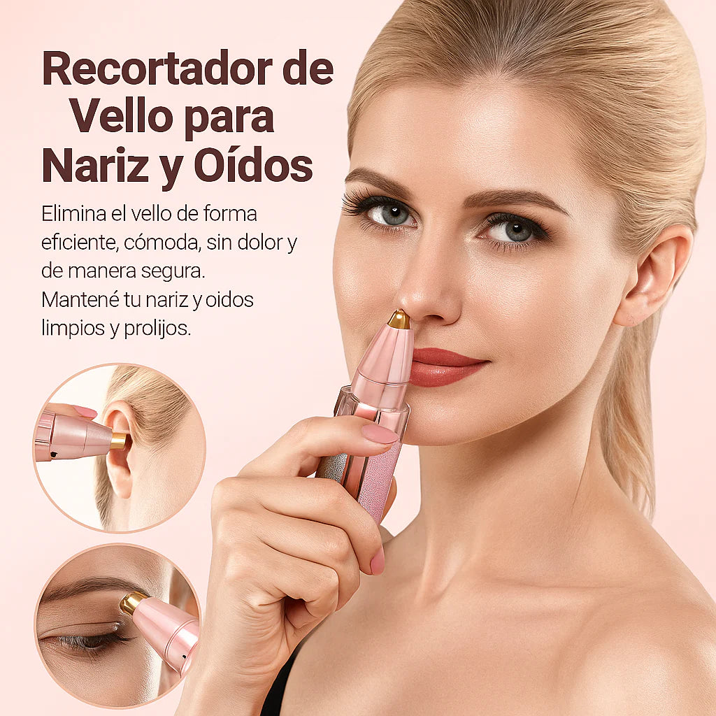 DEPILADORA FACIAL 2 EN 1