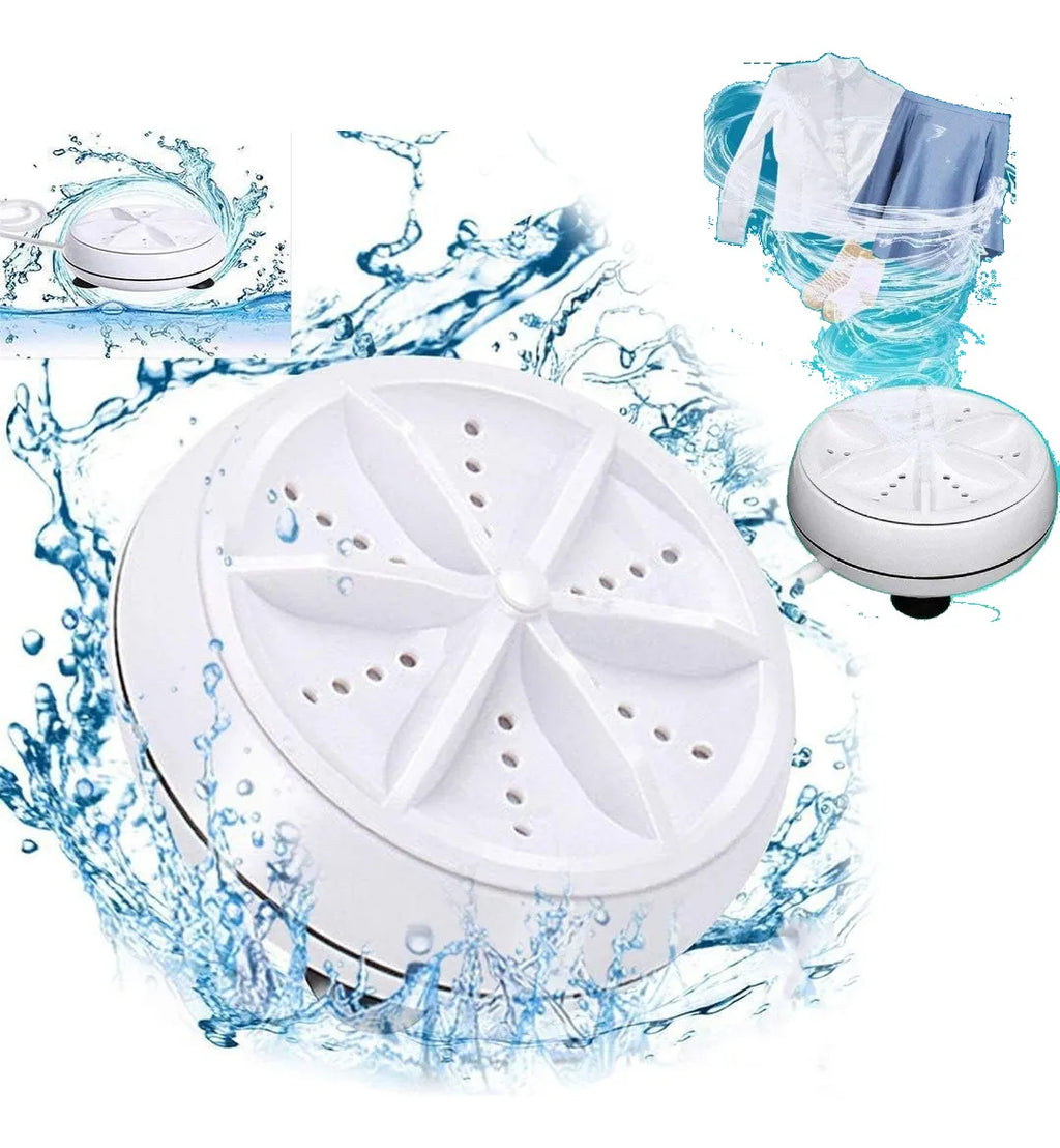 Mini Lavarropa Portátil Plegable USB Multicolor Washing Machine