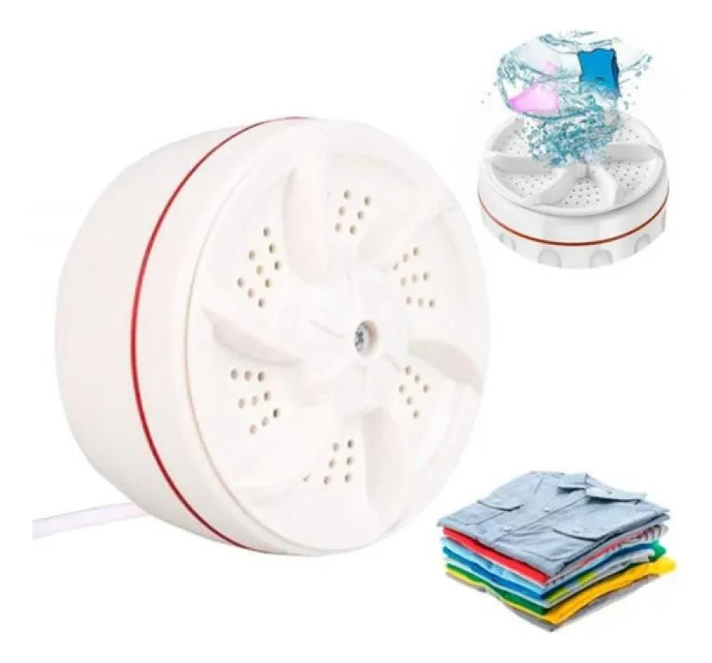 Mini Lavarropa Portátil Plegable USB Multicolor Washing Machine