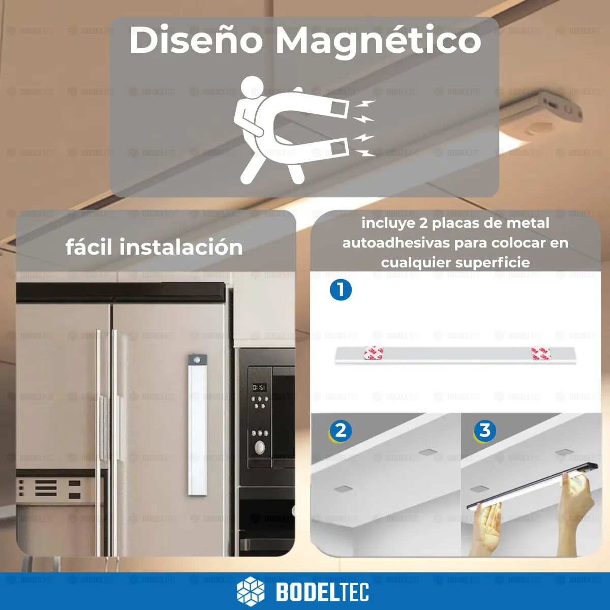 ⭐ Luz LED con Sensor de Movimiento