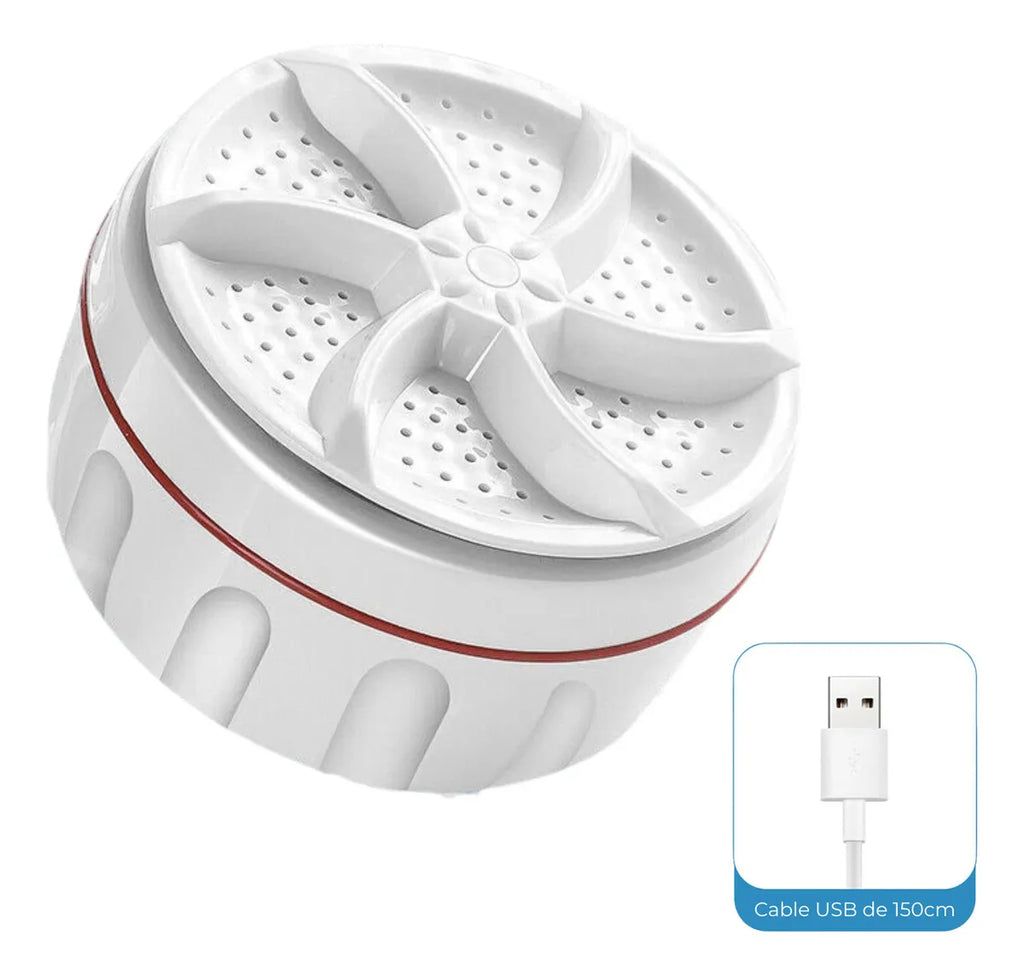 Mini Lavarropa Portátil Plegable USB Multicolor Washing Machine