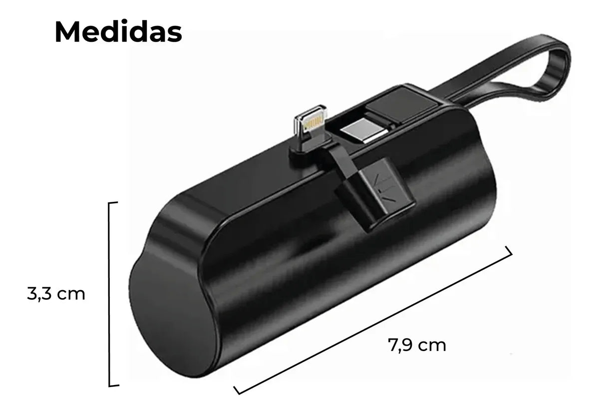 Cargador Portátil Carrello 5000mAh "TIPO C"