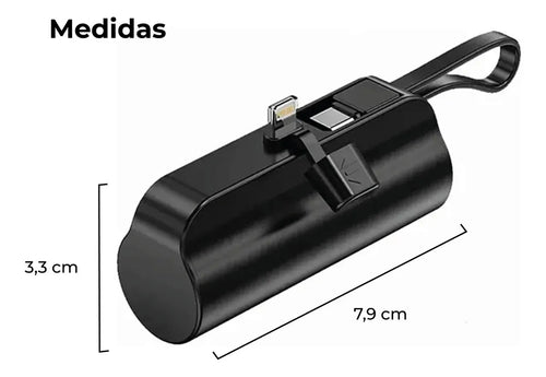 Cargador Portátil Carrello 5000mAh "TIPO C"