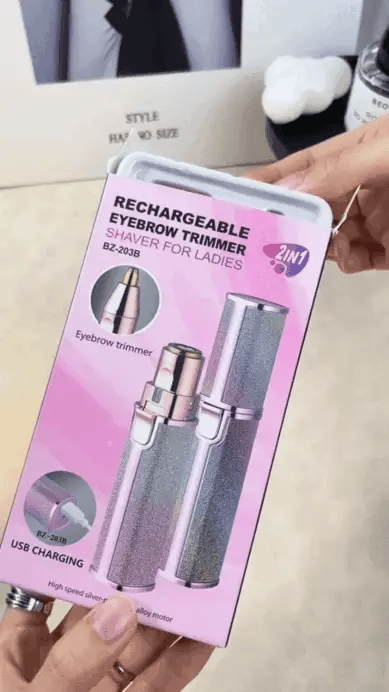 DEPILADORA FACIAL 2 EN 1