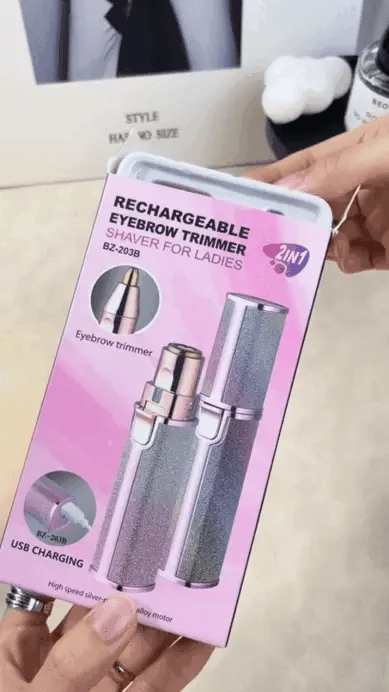 DEPILADORA FACIAL 2 EN 1