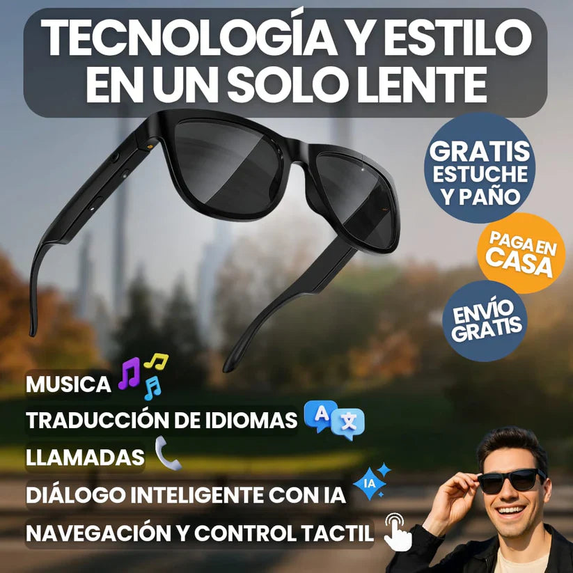 Lentes con Audio Bluetooth