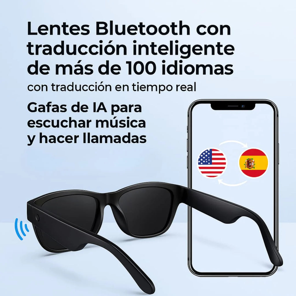 Lentes con Audio Bluetooth
