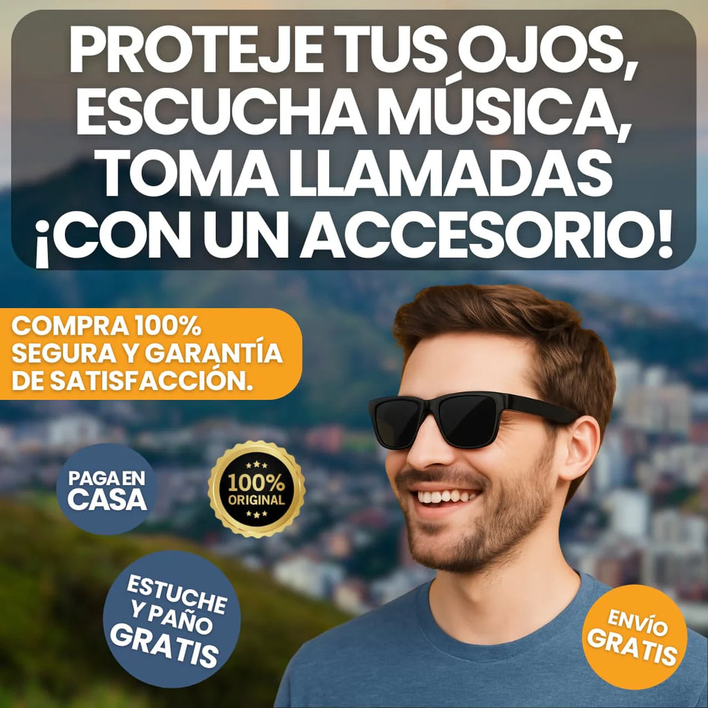 Lentes con Audio Bluetooth