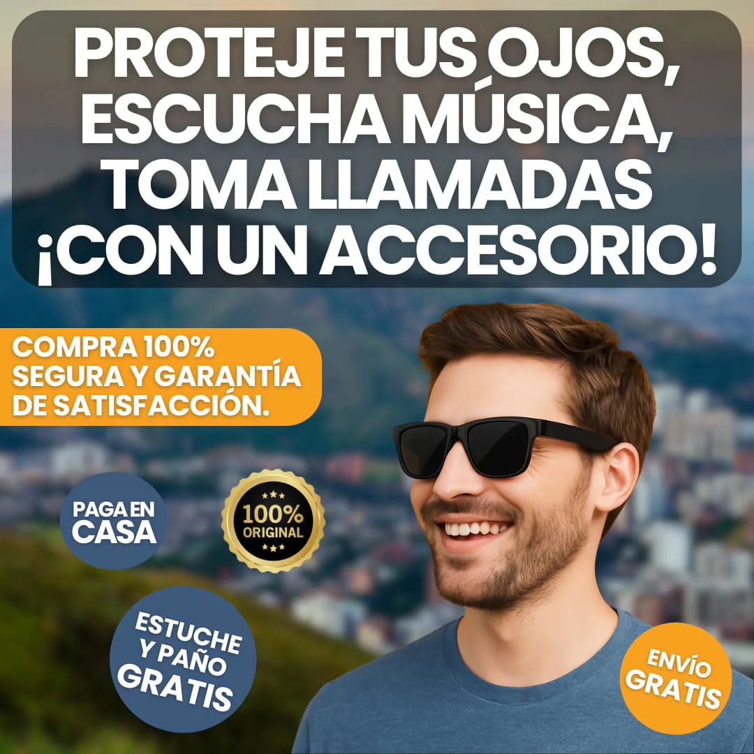 Lentes con Audio Bluetooth