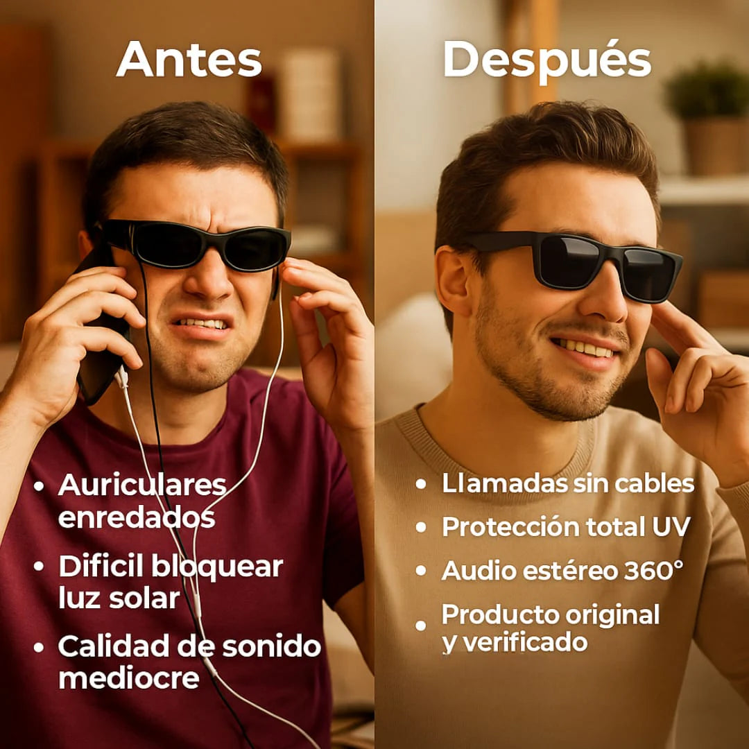 Lentes con Audio Bluetooth