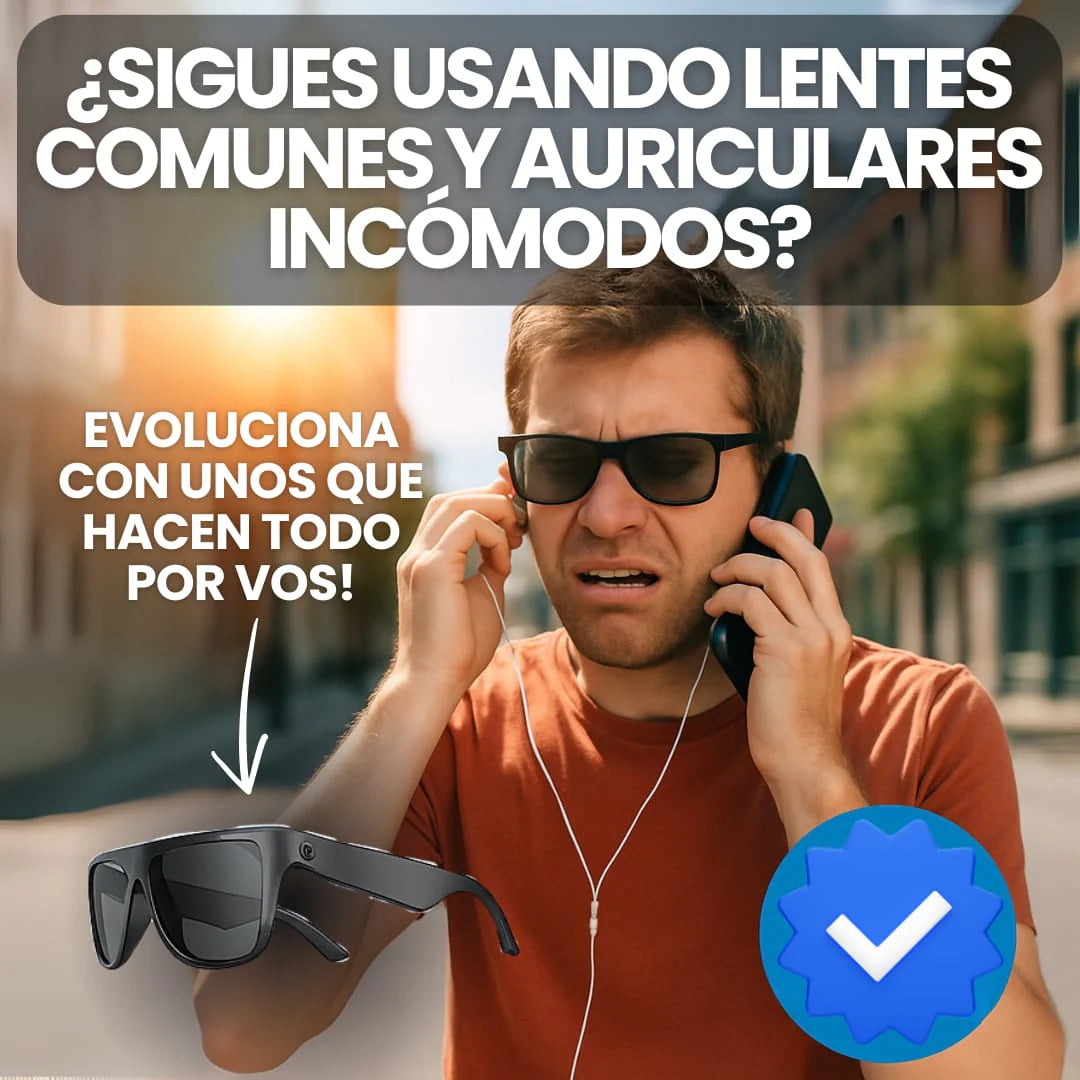 Lentes con Audio Bluetooth