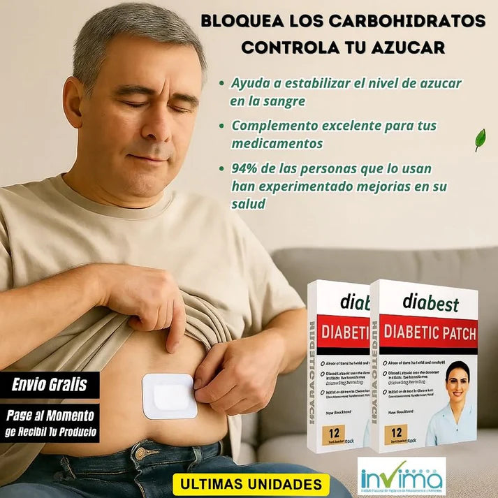 Parches Reguladores de azúcar🩸💪 Diabetes y Resistencia a la insulina